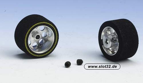 SCALEAUTO wheel ProComp 2 -  3/32- yellow